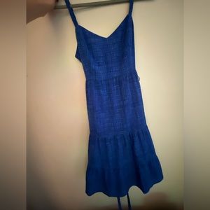 Blue Sample dress - vineyard vines small